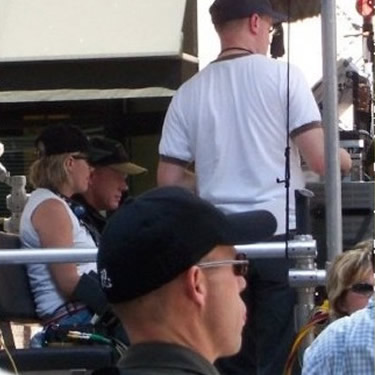 Ron Howard filming Cinderella Man. Toronto, Canada. 2004.